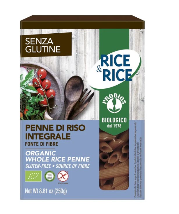 Organic Brown Rice Penne Gluten Free