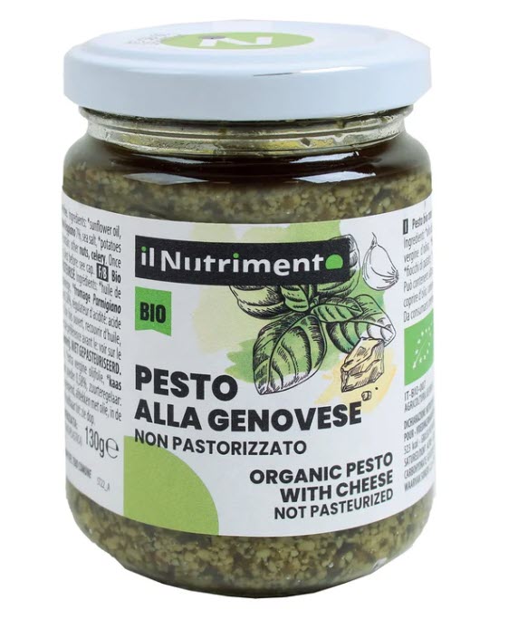 Organic Pesto with Cheese