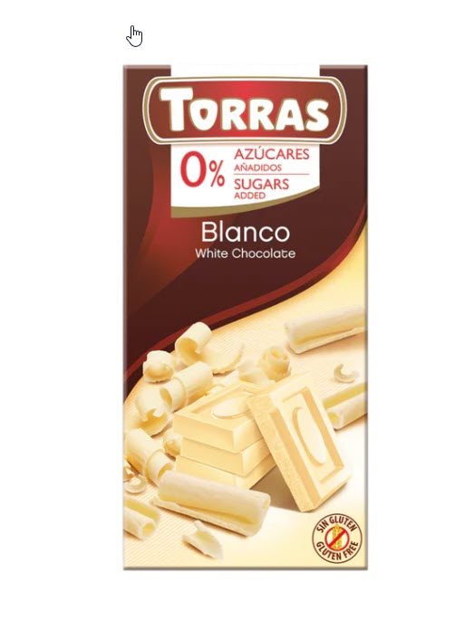 Sugar Free White Chocolate