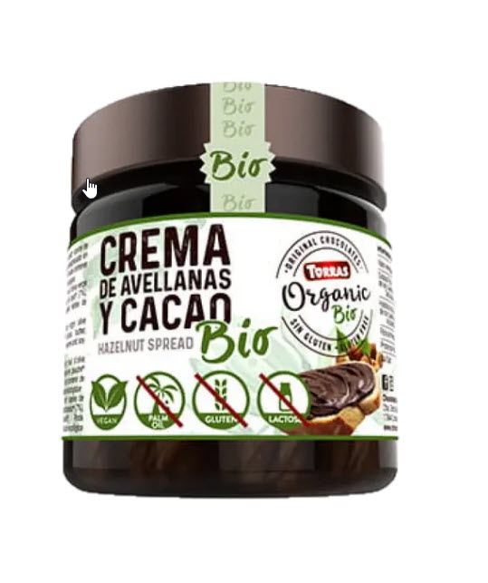 Organic Hazelnut Chocolate Spread