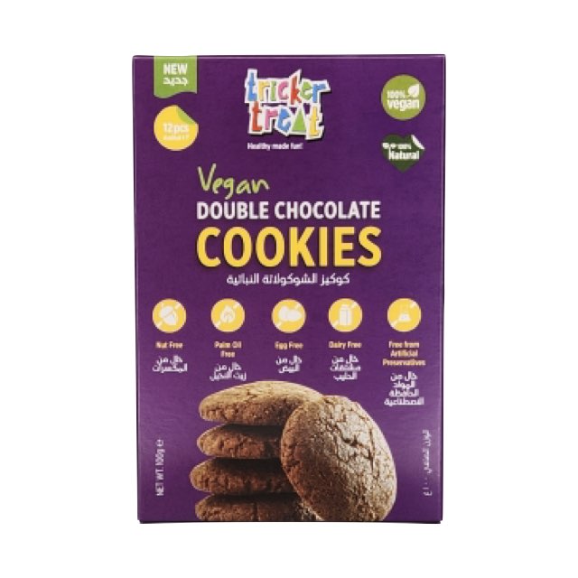 Tricker Treat Double Chocolate Cookies