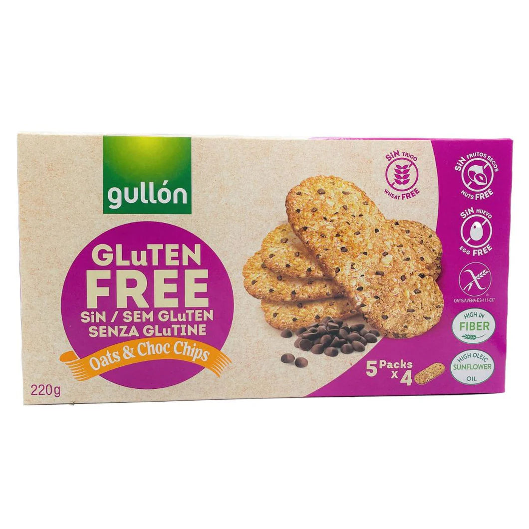 Gullon Oats & Chocolate Chips Gluten Free Biscuits