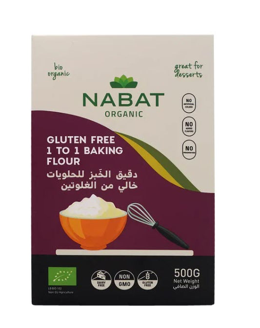 Organic Gluten Free 1-to-1 Baking Flour (Desserts)
