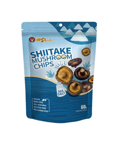 Shiitake Mushroom Chips (Sea Salt)