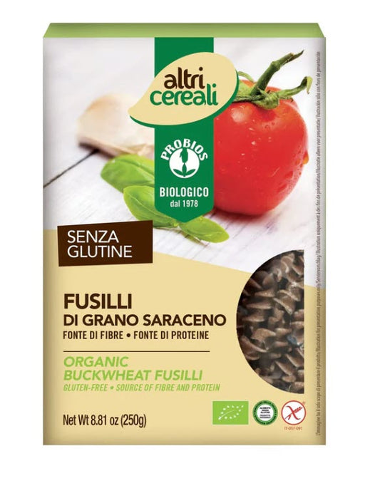 Organic Buckwheat Fusilli Gluten Free