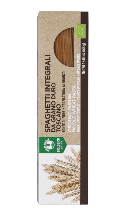 Organic Whole Wheat Spaghetti
