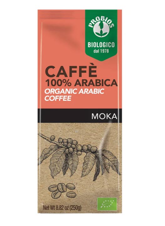 Organic 100% Arabica Coffee For Moka