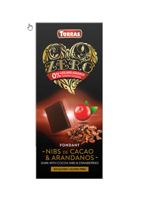 Zero Dark Cocoa Nibs & Cranberries
