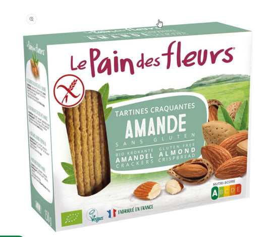 Organic Gluten Free Almond Crispbread