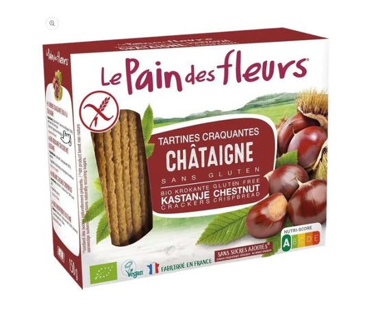 Organic Gluten Free Chestnut Crispbread