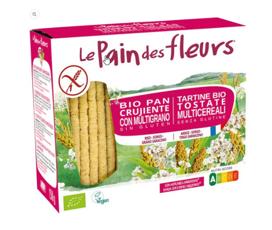 Organic Gluten Free Multicereals Crispbread