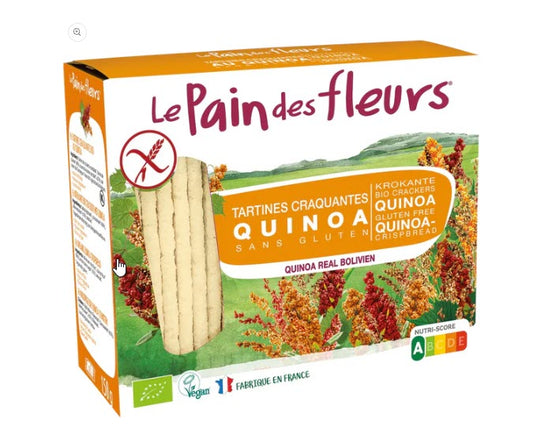 Organic Gluten Free Quinoa Crispbread