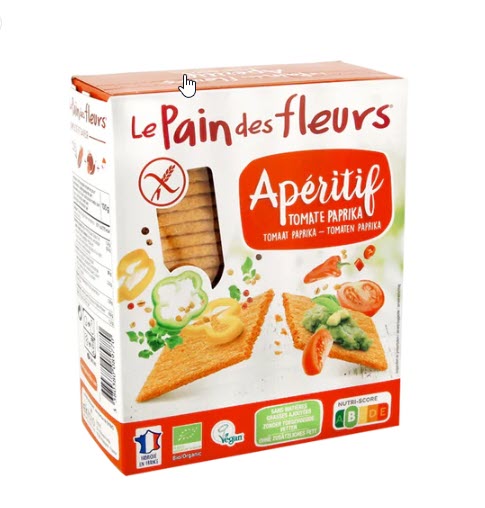 Organic Gluten Free Tomato & Paprika Crispbread