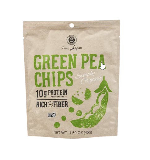 Organic Green Peas Chips
