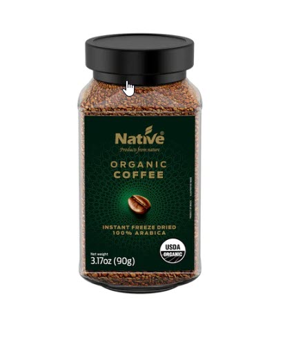 Organic Instant Freeze-Dried Coffee