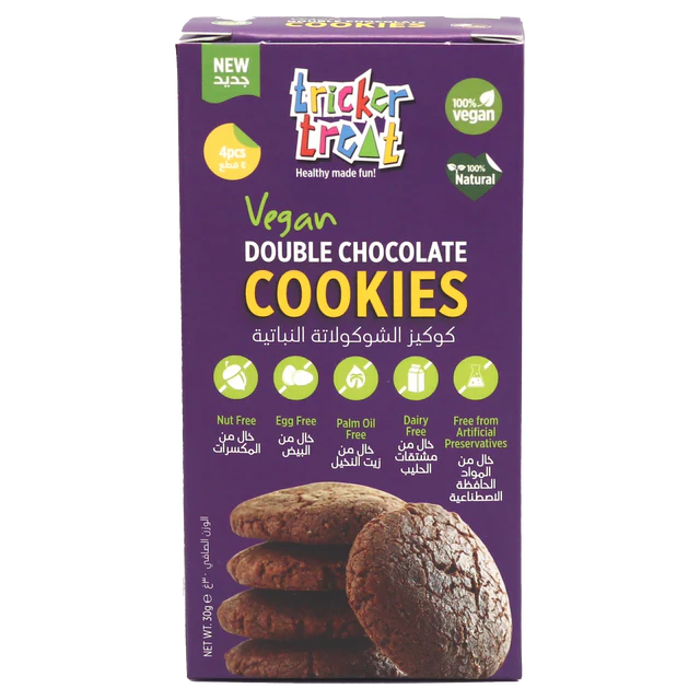 Tricker Treat Double Chocolate Cookies