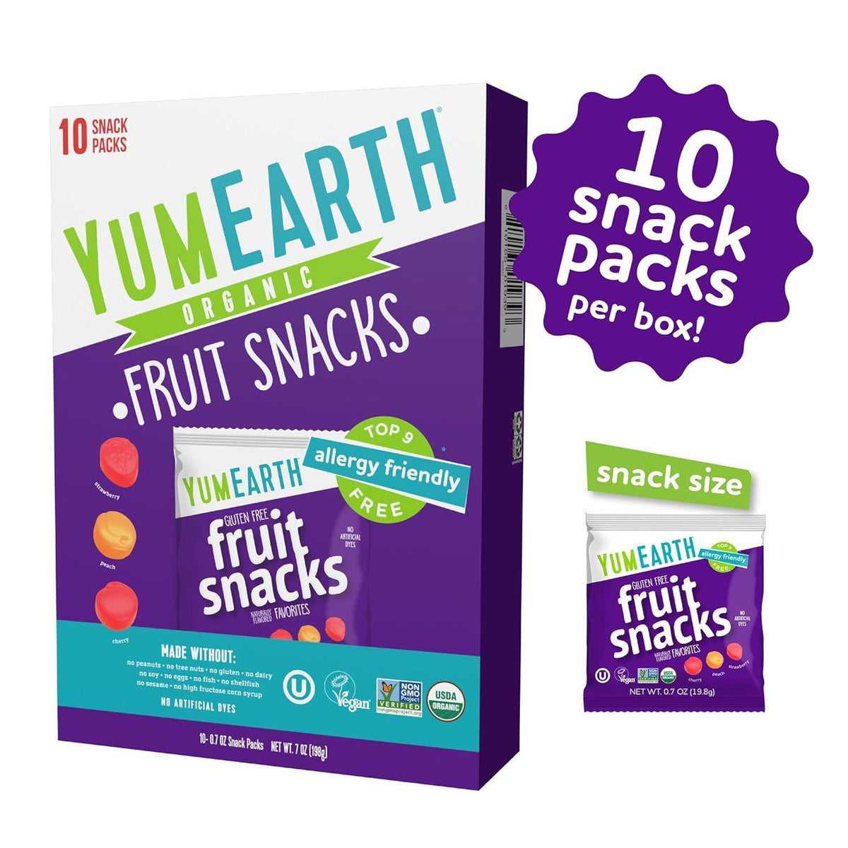 YumEarth Organic Fruit Snacks – Assorted Flavors