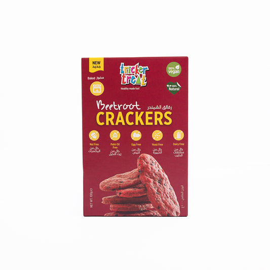 Tricker Treat Beetroot Crackers