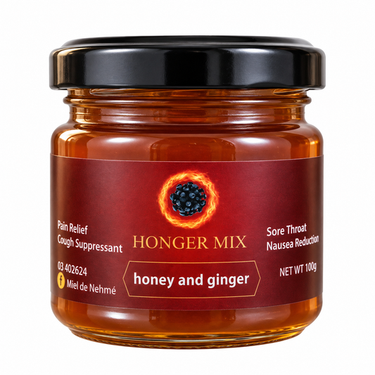 Le Miel de Nehmé honey and ginger mix 160 g jar