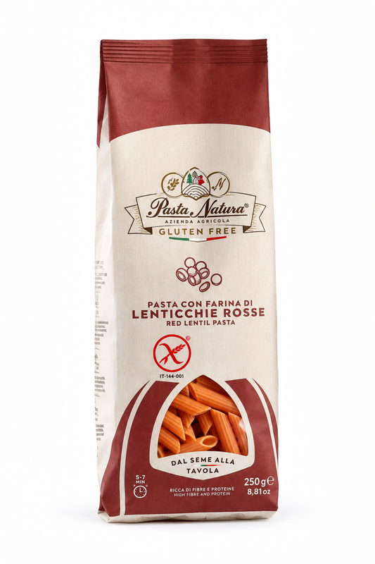 Gluten Free Red Lentils Pasta - Penne
