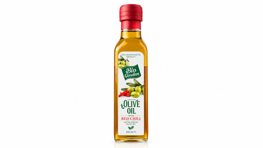 olive oil with red chili