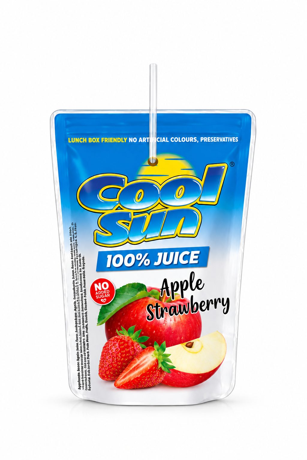 Apple Strawberry 100% Juice - No added Sugar
