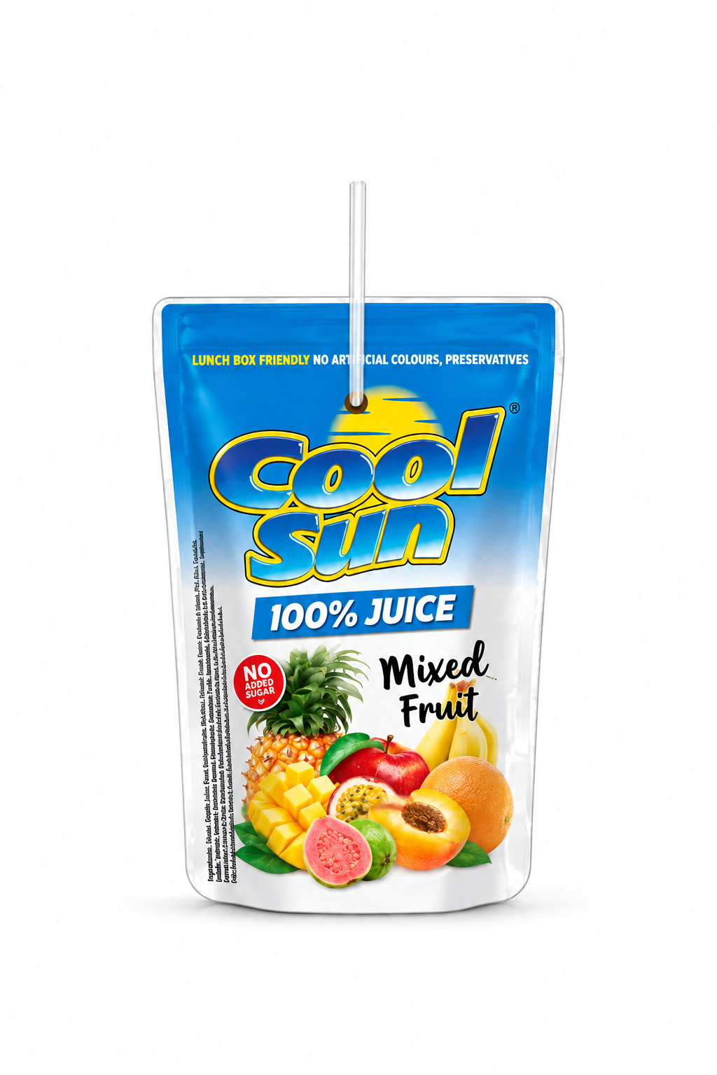 Mixed Fruit 100% Juice - No added Sugar