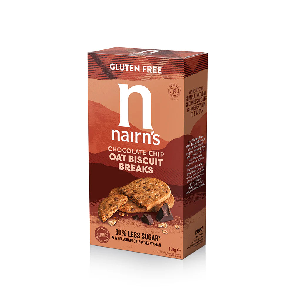 Gluten Free Chocolate Chip Biscuit Breaks