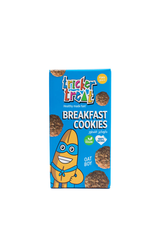 Tricker Treat Breakfast Oat Cookies