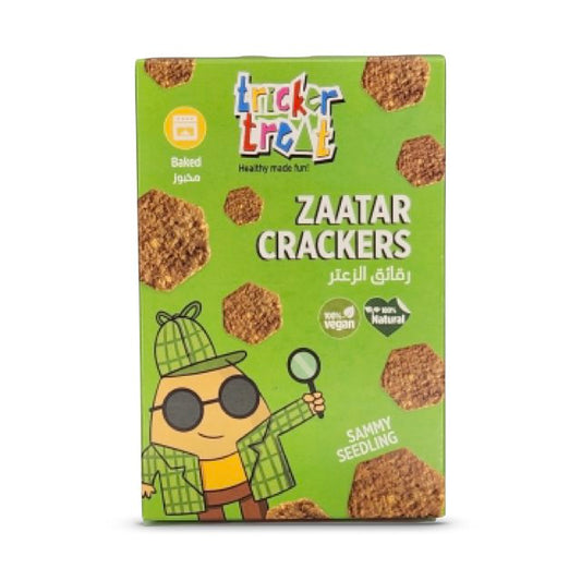 Tricker Treat Wholewheat Zaatar Crackers
