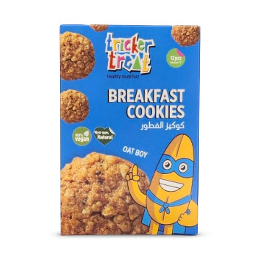 Tricker Treat Breakfast Oat Cookies