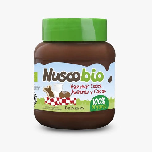 Organic Nuscobio Hazelnut Chocolate Spread