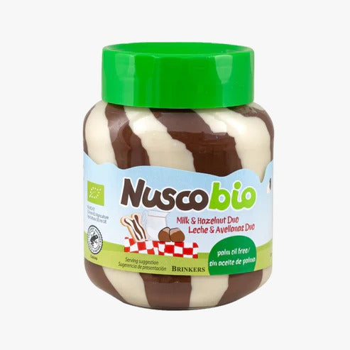 Organic Nuscobio Milk & Hazelnut Spread