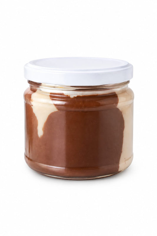 Chocolate halva طحينة مع الشوكولا product packaging