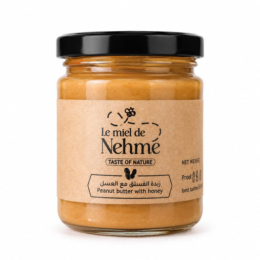 Peanut butter with honey 125 g jar