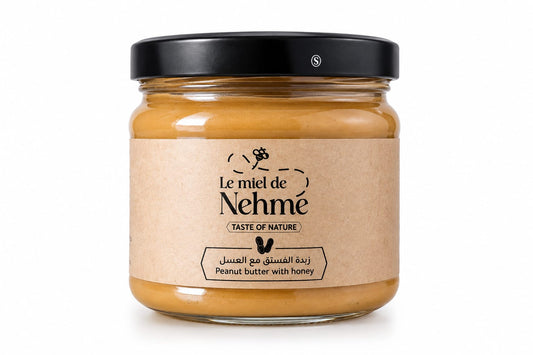 Peanut butter with honey 300 g jar