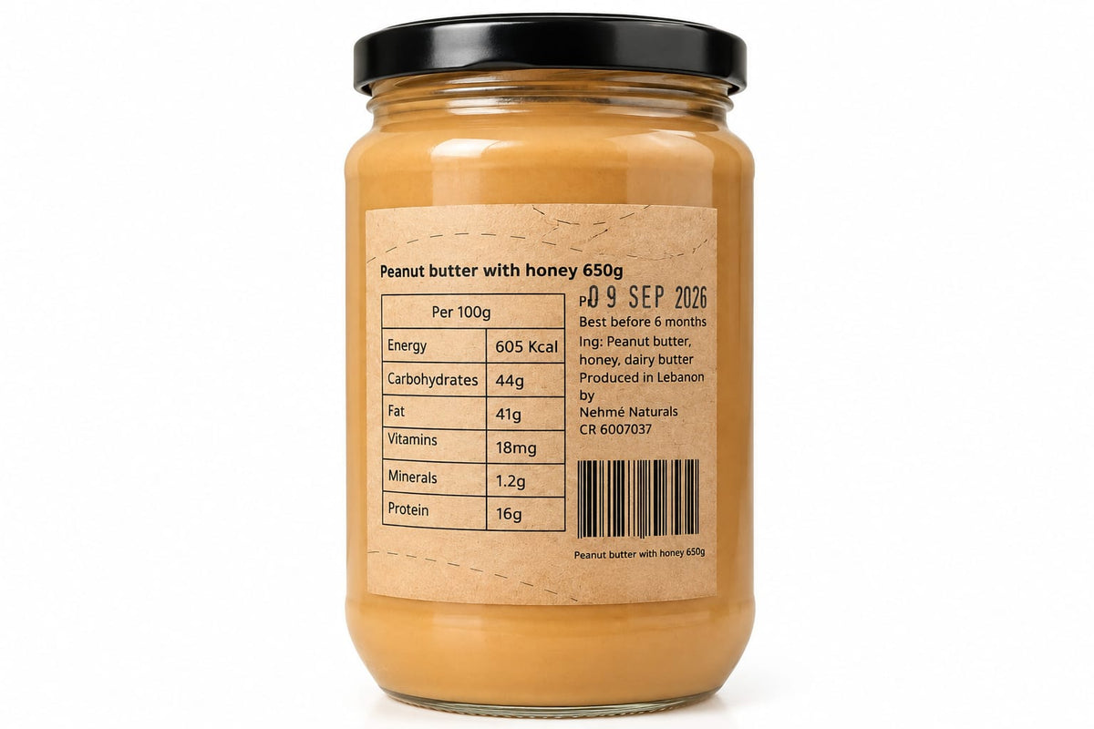 Peanut Butter with Honey – 650g