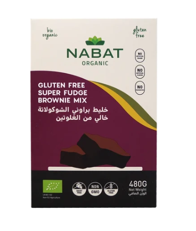 Organic Gluten Free Fudge Brownie Mix product packaging