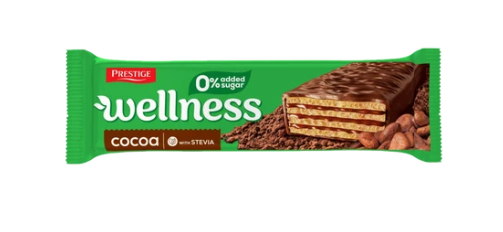 Wellness Cocoa Coated Wafer product packaging