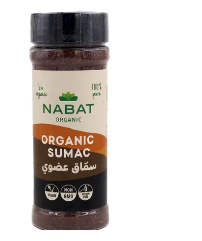 Organic sumac spice 125 g package